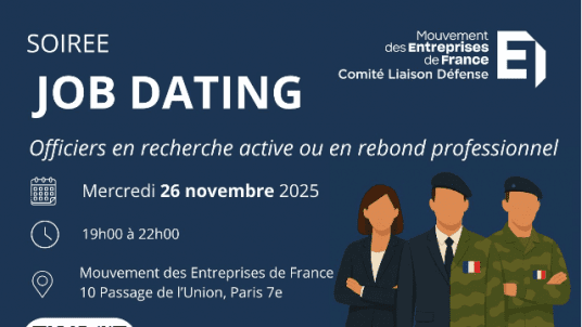 Reconversion CAP2C/MEDEF "Rencontres avec les entreprises" 